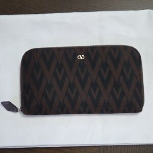 Valentino Garavani Brown and Black Wallet